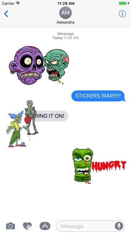 Zombify Me Now! Zombie Emoji Stickers screenshot-3
