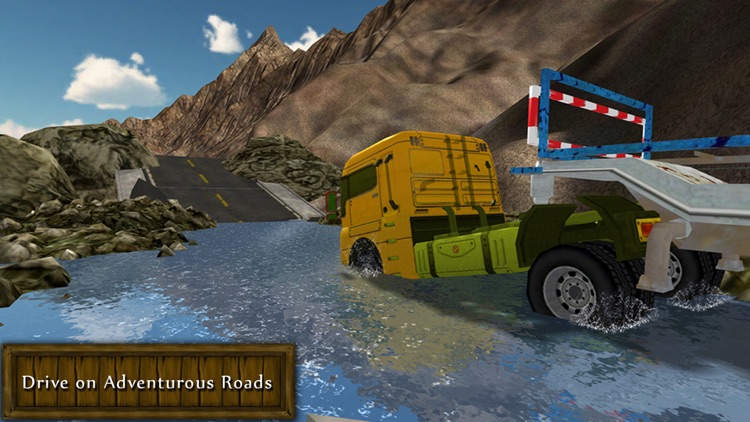 Cargo truck driving simulator