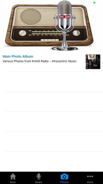 KHAS Radio - Afrocentric Music screenshot 4