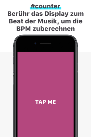 clickTrack - BPM Counter screenshot 2