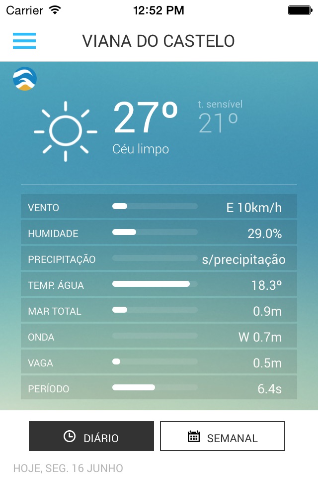 Meteo IPMA screenshot 3