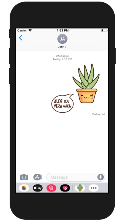 Kawaii Cactus Stickers