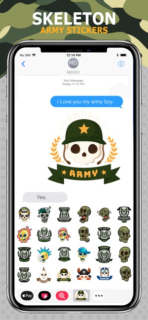 Skeleton Army Stickers(圖3)-速報App