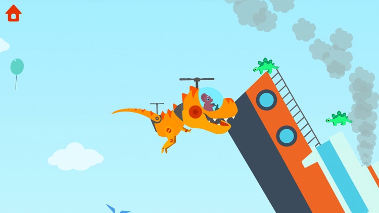 Dinosaur Helicopter screenshot-7