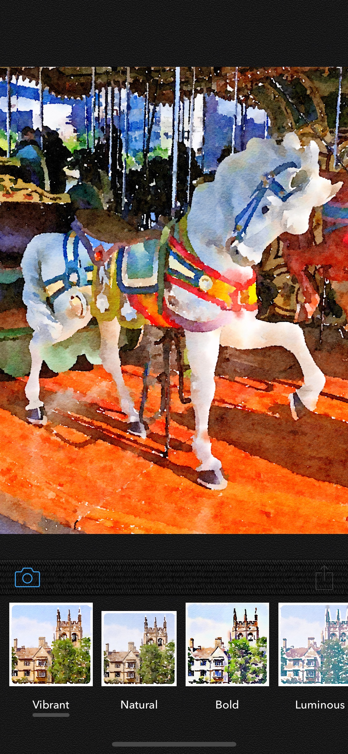 Screenshot do app Waterlogue