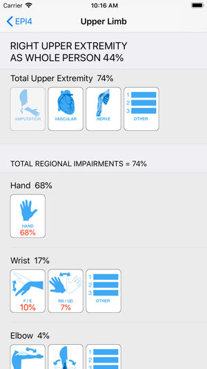 Impairment Calculator 4th ed.(圖2)-速報App