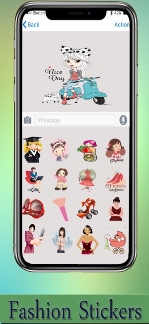 Girl Fashion Stickers(圖3)-速報App