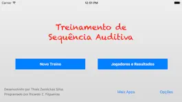 Game screenshot Treinamento de Sequência Auditiva mod apk