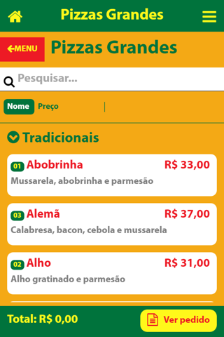 Pizzaria Meireles screenshot 2