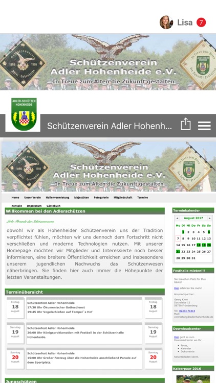 Schützen Adler Hohenheide