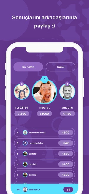 PQuiz -Canlı Bilgi Yarışması(圖4)-速報App