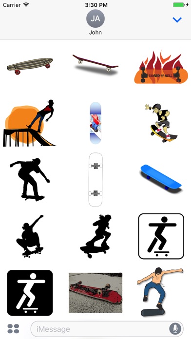 Gnarly Skateboarding Stickers screenshot 3