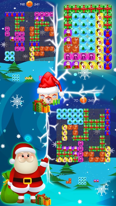 Christmas Block : Puzzle Santa screenshot 2