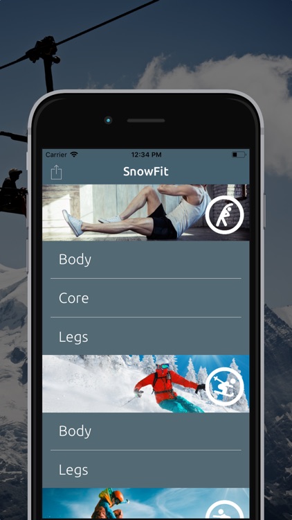 SnowFit - Ski and Snowboard