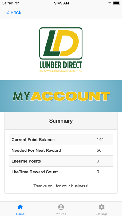 How to cancel & delete Lumber Direct Rewards from iphone & ipad 3