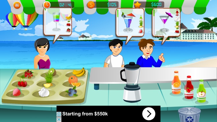 Fruit Juice Maker - Smoothie Games