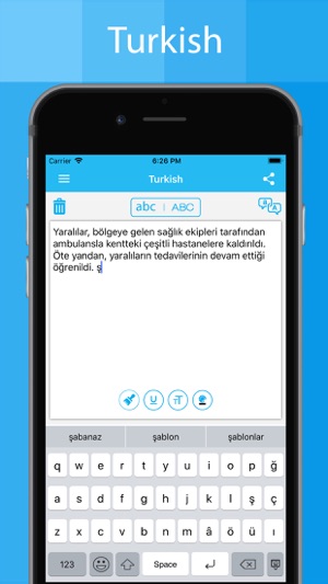 Turkish Keyboard - Translator(圖2)-速報App