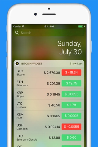 Crypto Plus - Bitcoin Ticker screenshot 2