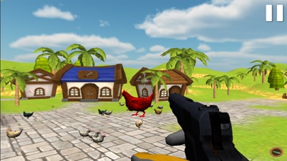Farm Infected Chicken Shooter screenshot 2