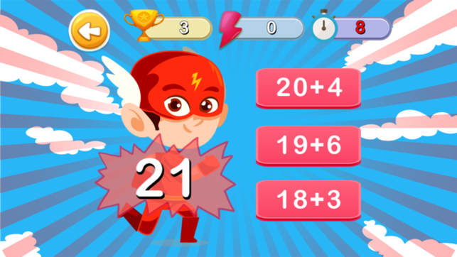 Super Hero Math Games(圖2)-速報App