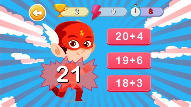 Super Hero Math Games