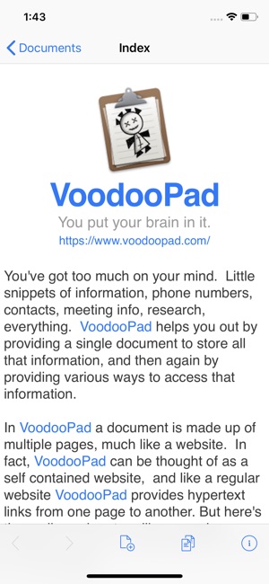 VoodooPad