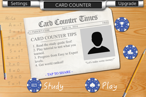 Card Counter Lite screenshot 3