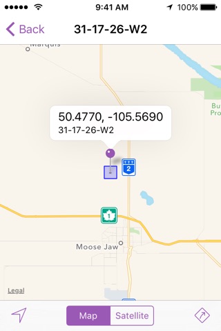 Prairie Locator Mobile screenshot 2