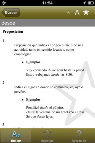 Diccionario español screenshot 2