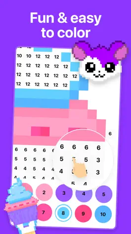 Game screenshot Pixel Canvas - Color by Number apk