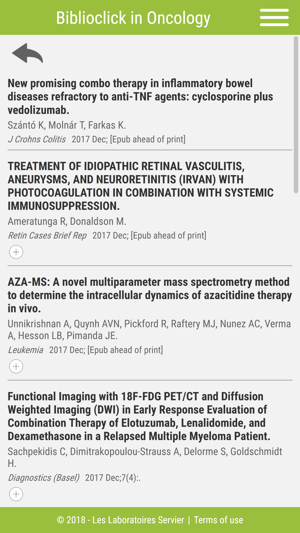 Biblioclick in Oncology(圖2)-速報App