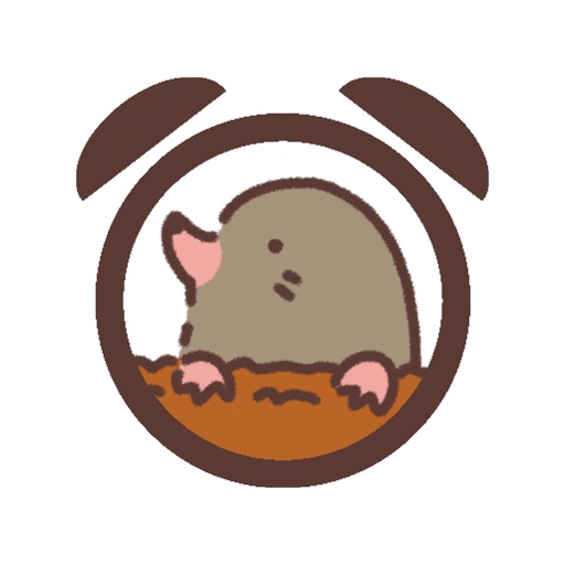 Mole Alarm Clock /Whack A Mole Icon
