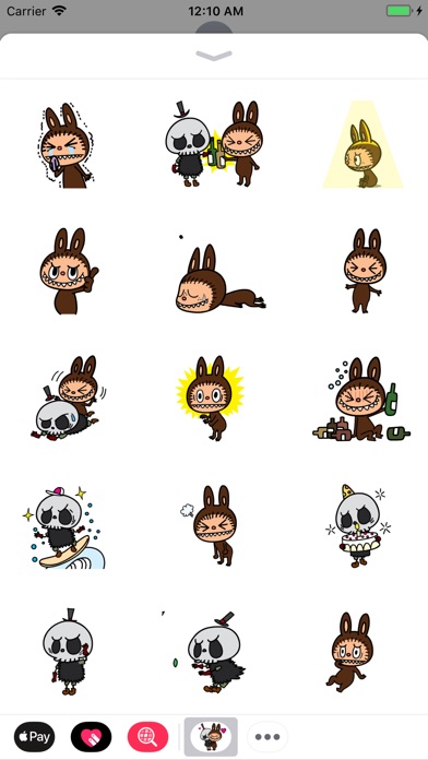 Ailen Bunny Animated Stickers screenshot 3
