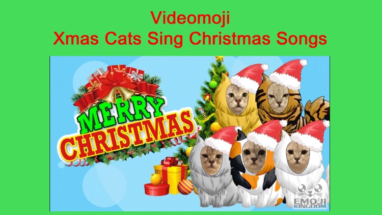 Videomoji Christmas Cats