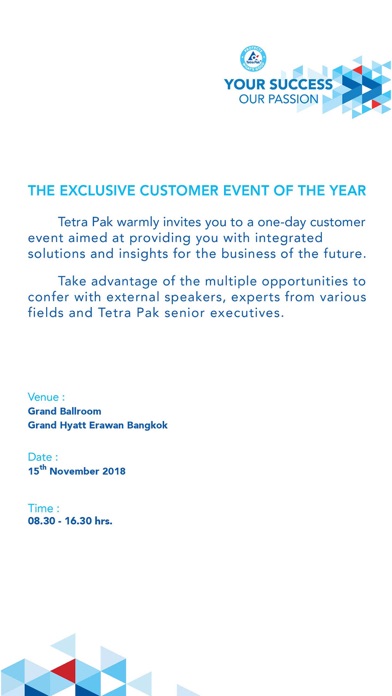 Tetra Pak TH Event 2018 screenshot 3