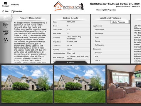 ThatsTheHome Real Estate - Homes for Sale for iPad screenshot 4