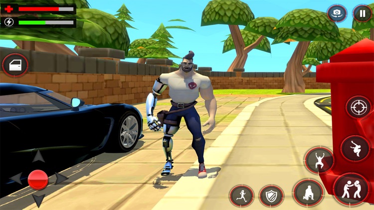 Cyborg Hero Life Story Game screenshot-4