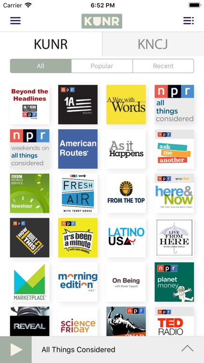 KUNR Public Radio screenshot-3