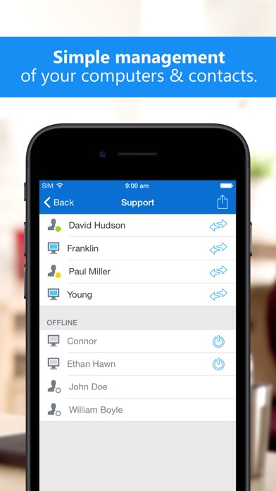 teamviewer iphone control your phone