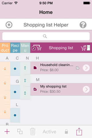 Shopping list Helper screenshot 2