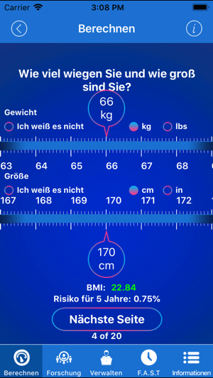 Stroke Riskometer German Pro(圖5)-速報App