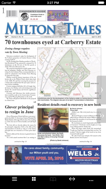 Milton Times for iPad