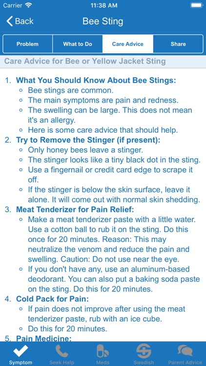 Swedish Kids Symptom Checker screenshot-4