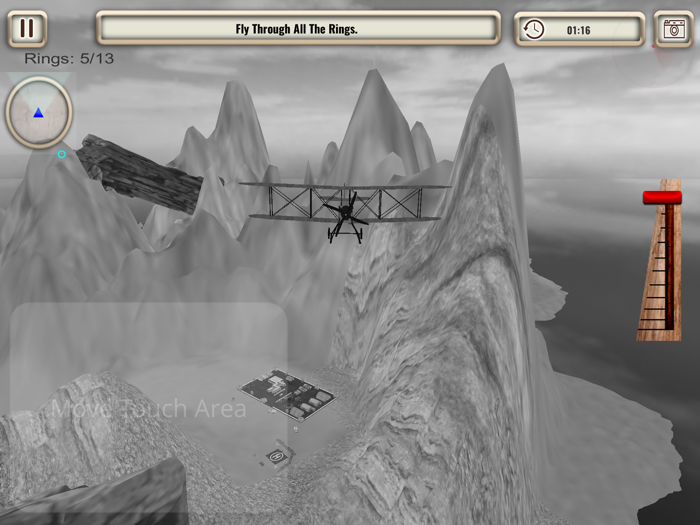 Vintage Plane Flight Simulator