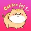 Cat To Fat Stickers