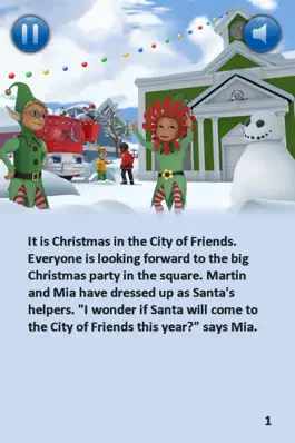 Game screenshot City of Friends Christmas Calendar apk