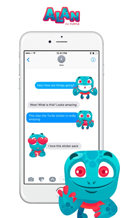 Alan The Turtle Stickers
