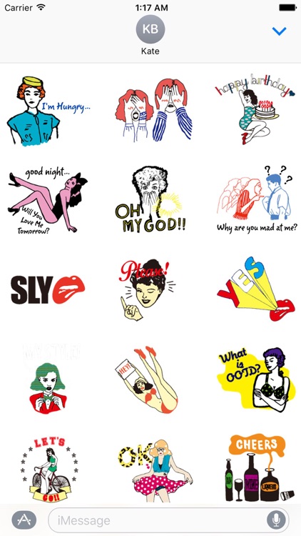 Official Fashion Emoji Sticker