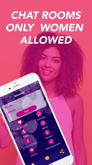 WOMANLY - Group Chat For Women(圖1)-速報App