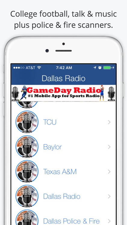 Dallas GameDay Radio for Cowboys Mavericks Rangers